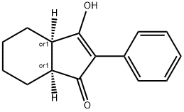 CIS-3-HYDROXY-2-PHENYL-3A,4,5,6,7,7A-HEXAHYDROINDEN-1-ONE Structure