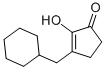 3-CYCLOHEXYLMETHYL-2-HYDROXYCYCLOPENT-2-ENONE 化学構造式