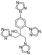 α-[2,4-Bis(1H-1,2,4-triazol-1-yl)phenyl]-α-(1H-1,2,4-triazol-1-ylMethyl)-1H-1,2,4-triazole-1-ethanol,871550-18-4,结构式