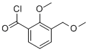Benzoyl chloride, 2-methoxy-3-(methoxymethyl)- (9CI) Structure