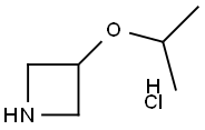 3-イソプロポキシアゼチジン塩酸塩 化学構造式