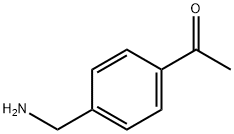 Ethanone, 1-[4-(aminomethyl)phenyl]- (9CI) Structure