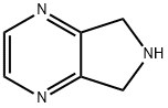6,7-二氢-5H-吡咯并[3,4-B]吡嗪,871792-60-8,结构式