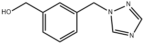 [3-(1H-1,2,4-TRIAZOL-1-YLMETHYL)PHENYL]METHANOL 化学構造式