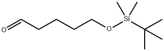 5-[(tert-Butyldimethylsilyl)oxy]pentanal Struktur