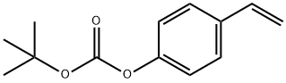 4-乙烯基苯基碳酸叔丁酯,87188-51-0,结构式