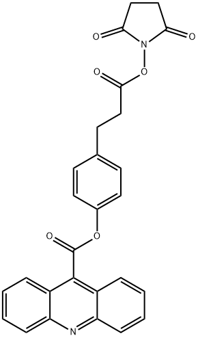 Desmethyl Acridinium NHS Ester Structure