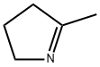3,4-ジヒドロ-5-メチル-2H-ピロール 化学構造式