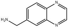 (キノキサリン-6-イルメチル)アミン 化学構造式