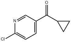 (6-CHLOROPYRIDIN-3-YL)-CYCLOPROPYL-METHANONE Structure