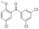 (5-CHLORO-2-METHOXYPHENYL)-(3,5-DICHLOROPHENYL)METHANONE Structure