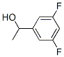 1-(3,5-ジフルオロフェニル)エタノール 化学構造式