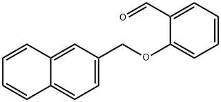 2-(2-Naphthalenylmethoxy)benzaldehyde, 872183-48-7, 结构式