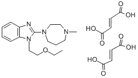 エメダスチンジフマル酸塩 化学構造式