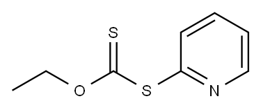 Carbonodithioic acid, O-ethyl S-2-pyridinyl ester (9CI) Struktur