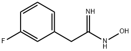 2-(3-氟苯基)-N-羟基乙酰亚胺, 872362-02-2, 结构式