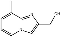 (8-甲基咪唑并〔1,2-A]吡啶-2-基)-甲醇,872362-98-6,结构式