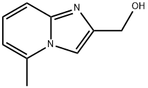 (5-メチルイミダゾ[1,2-A]ピリジン-2-イル)メタノール 化学構造式