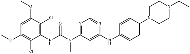 FGFR抑制剂(NVP-BGJ398),872511-34-7,结构式
