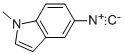 5-ISOCYANO-1-METHYL-1H-INDOLE Structure