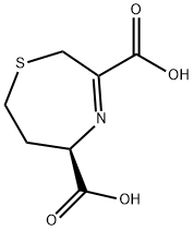 (5R)-2,5,6,7-tetrahydro-1,4-thiazepine-3,5-dicarboxylic acid Structure