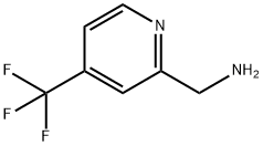 C-(4-Trifluoromethyl-pyridin-2-yl)-methylamine Struktur