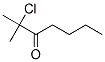 3-Heptanone,  2-chloro-2-methyl- Structure