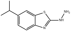 6-(1-METHYLETHYL)-2(3H)-BENZOTHIAZOLONE HYDRAZONE Structure