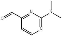 2-二甲氨基嘧啶-4-甲醛 结构式