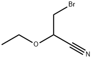 Propanenitrile, 3-broMo-2-ethoxy- Structure