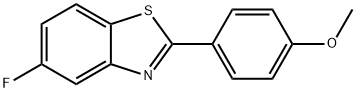 5-FLUORO-2-(4-METHOXYPHENYL)BENZO[D]THIAZOLE Structure