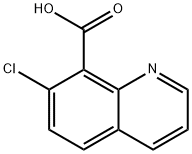 7-Chloroquinoline-8-carboxylic acid Structure