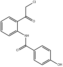 Benzamide,  N-[2-(chloroacetyl)phenyl]-4-hydroxy-  (9CI)|