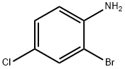 2-Bromo-4-chloroaniline Structure