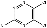 3,5,6-トリクロロ-1,2,4-トリアジン 化学構造式