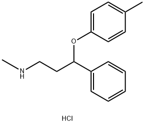 对甲基阿托西汀盐酸,873310-31-7,结构式