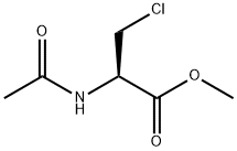 N-Acetyl-3-chloro-L-serine methyl ester Structure