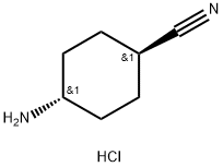 反式-4-氰基环己胺 盐酸盐, 873537-33-8, 结构式