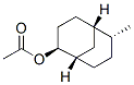 [(1S,4R,5S,8S)-4-methyl-8-bicyclo[3.3.1]nonyl] acetate Structure