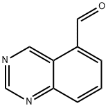 5-Quinazolinecarboxaldehyde (9CI), 873653-76-0, 结构式