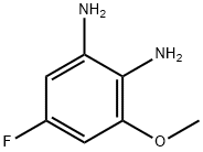 1,2-Benzenediamine,  5-fluoro-3-methoxy- 化学構造式