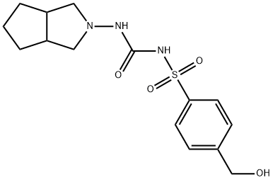 甲基羟基格列齐特, 87368-00-1, 结构式