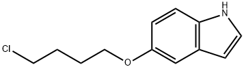 5-(4-chlorobutoxy)-1H-indole Struktur