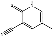 5-METHYL-2-THIOXO-1,2-DIHYDROPYRIDINE-3-CARBONITRILE Struktur