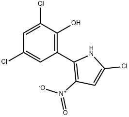 吡咯并霉素 E, 87376-16-7, 结构式