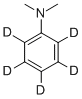 N,N-ジメチルアニリン-2,3,4,5,6-D5 化学構造式