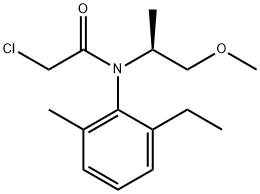 异丙甲草胺 结构式