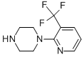 1-[3-(トリフルオロメチル)ピリド-2-イル]ピペラジン 化学構造式