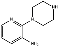 3-Pyridinamine,2-(1-piperazinyl)-(9CI) Struktur