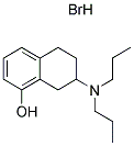 (±)-8-羟基-2-(二丙基氨基)四氢萘 氢溴酸盐,87394-87-4,结构式